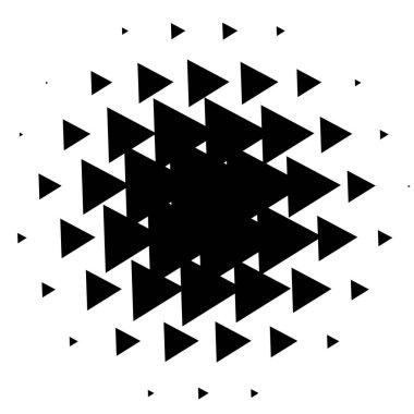 Soyut noktalı resim öğesi 