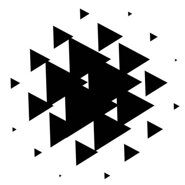 Soyut noktalı resim öğesi 