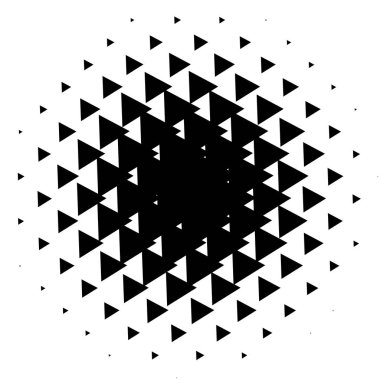 Soyut noktalı resim öğesi 