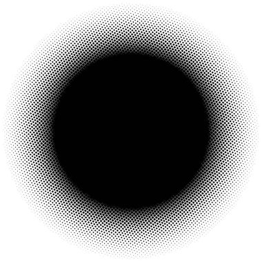 Soyut noktalı resim öğesi 