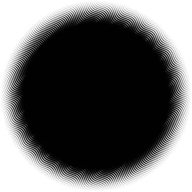 Soyut noktalı resim öğesi 