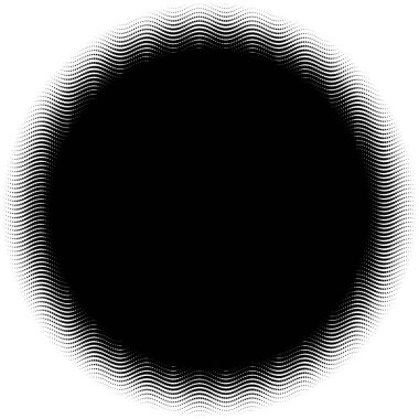 Soyut noktalı resim öğesi 