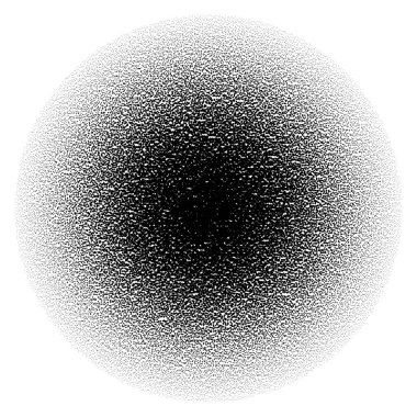 Soyut noktalı resim öğesi 