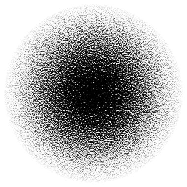 Soyut noktalı resim öğesi 