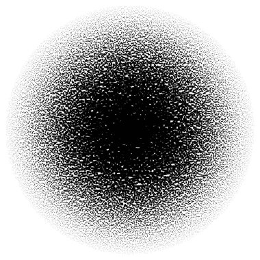 Soyut noktalı resim öğesi 