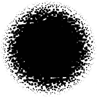 Soyut noktalı resim öğesi 