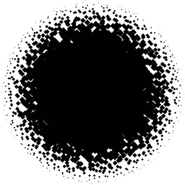 Soyut noktalı resim öğesi 