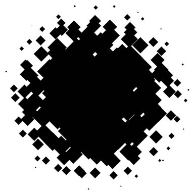 Soyut noktalı resim öğesi 