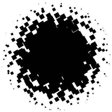 Soyut noktalı resim öğesi 