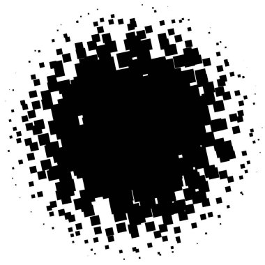 Soyut noktalı resim öğesi 