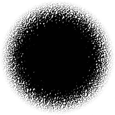 Soyut noktalı resim öğesi 