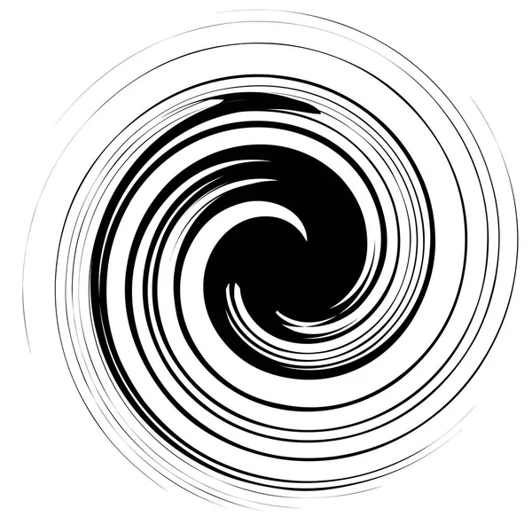 Чорний абстрактна фігура — стоковий вектор