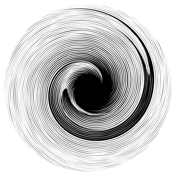 Forme abstraite noire — Image vectorielle