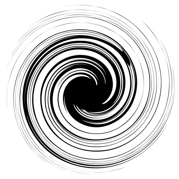 Schwarze abstrakte Form — Stockvektor