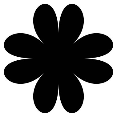 Beyaz arka plan üzerinde izole soyut geometrik öğesi