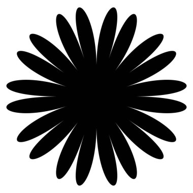 Beyaz arka plan üzerinde izole soyut geometrik öğesi