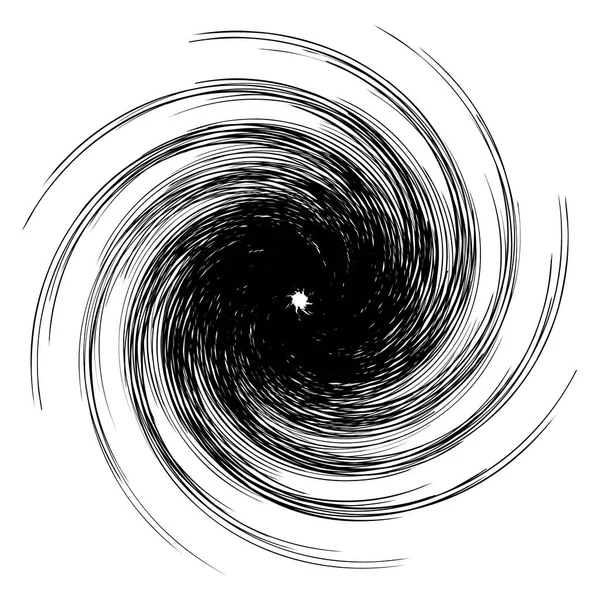 Abstrait Motif Géométrique Radial Concentrique Vecteur Illustration — Image vectorielle