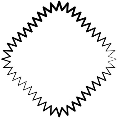 soyut konsantrik Radyal geometrik motif, vektör, illüstrasyon 