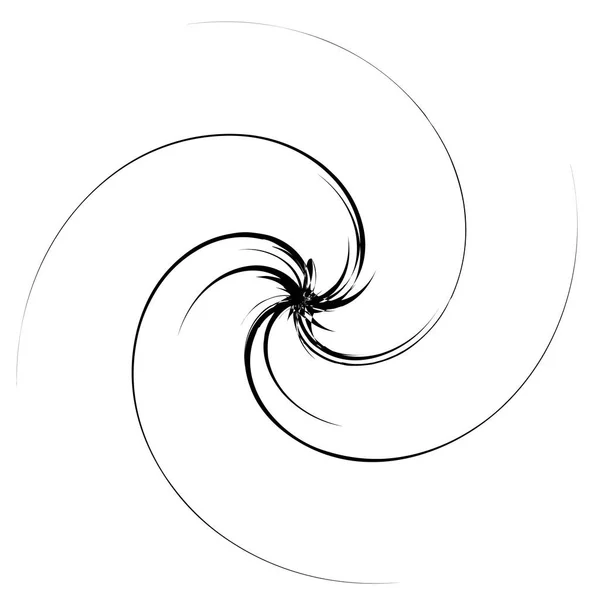 Resumo Motivo Geométrico Radial Concêntrico Vetor Ilustração — Vetor de Stock