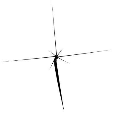 soyut konsantrik Radyal geometrik motif, vektör, illüstrasyon 