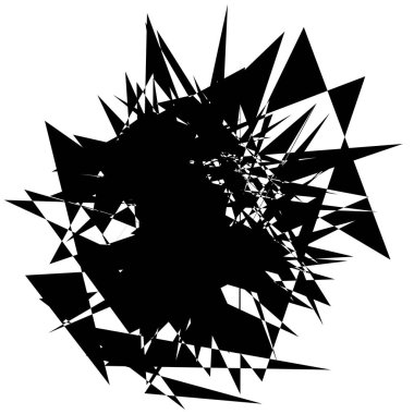 soyut konsantrik Radyal geometrik motif, vektör, illüstrasyon 