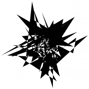 soyut konsantrik Radyal geometrik motif, vektör, illüstrasyon 