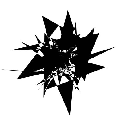 soyut konsantrik Radyal geometrik motif, vektör, illüstrasyon 