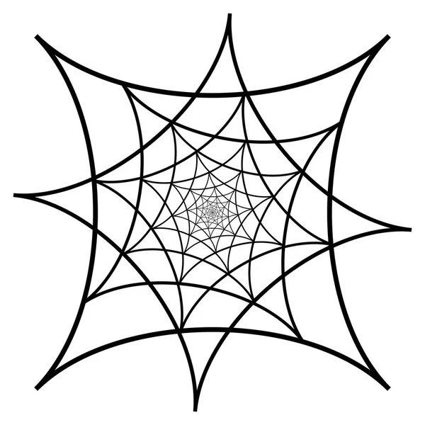 Koncentriska Radiella Element Utstråla Abstrakta Geometriska Element — Stock vektor