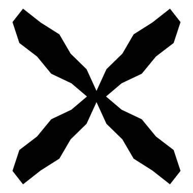 Konsantrik Radyal öğesi. Soyut geometrik öğe yayılan