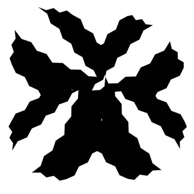 Konsantrik Radyal öğesi. Soyut geometrik öğe yayılan