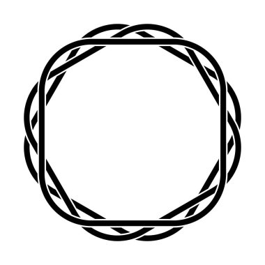 Konsantrik Radyal öğesi. Soyut geometrik öğe yayılan