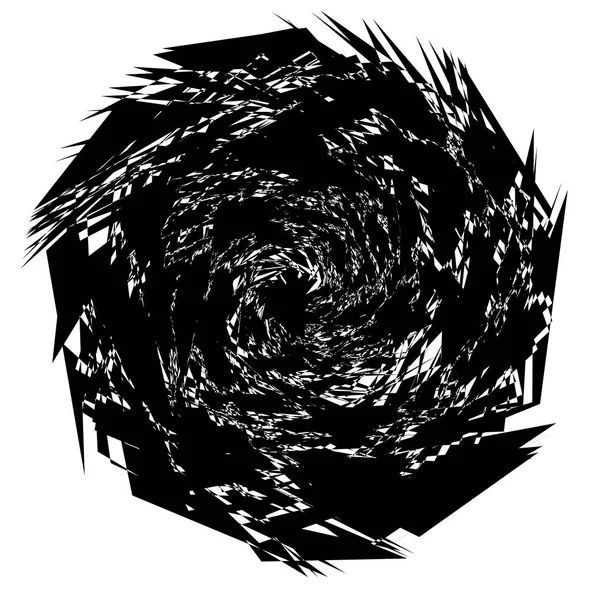 Konsantrik Radyal öğesi. Soyut geometrik öğe yayılan