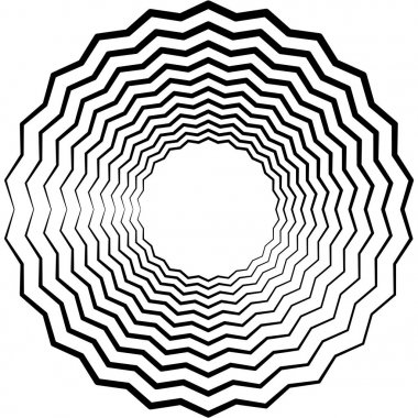 Geometrik Radyal öğesi.