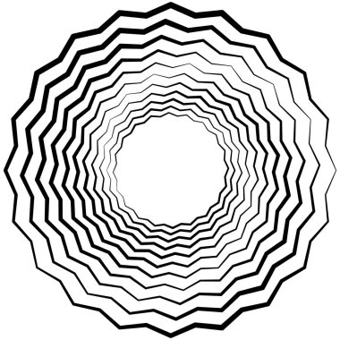 Geometrik Radyal öğesi.