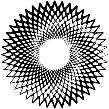 Geometrik Radyal öğesi.