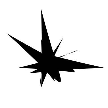 Dairesel, Radyal soyut öğe, beyaz arka plan üzerinde geometrik motif