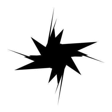 Geometrik Radyal öğesi. Soyut konsantrik, Radyal geometrik motif