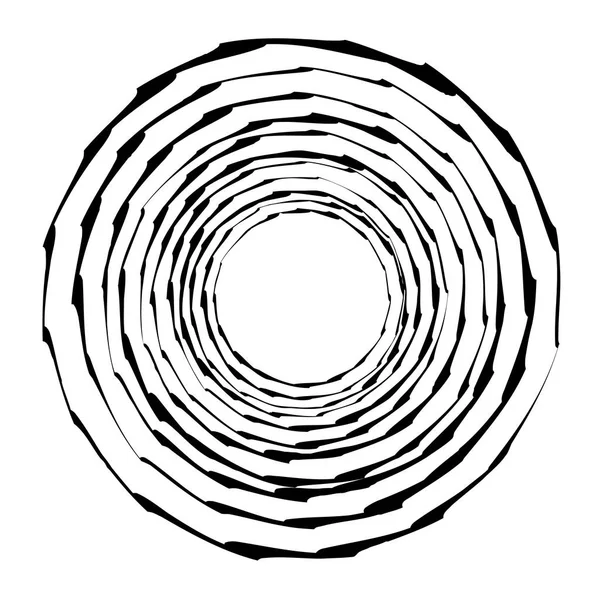 Elemento radial geométrico . — Archivo Imágenes Vectoriales