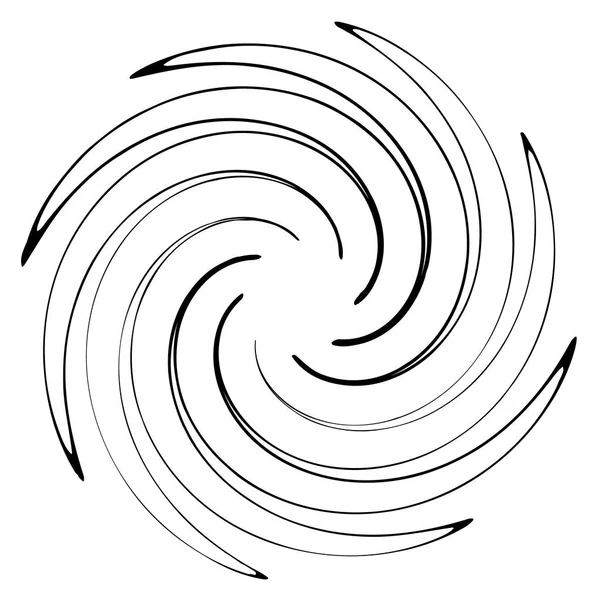 Elemento radial geométrico . — Archivo Imágenes Vectoriales