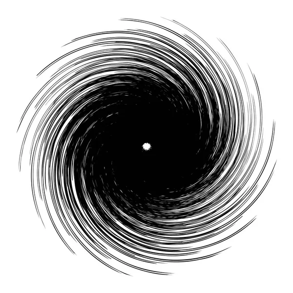 Geometrische radiale element. — Stockvector