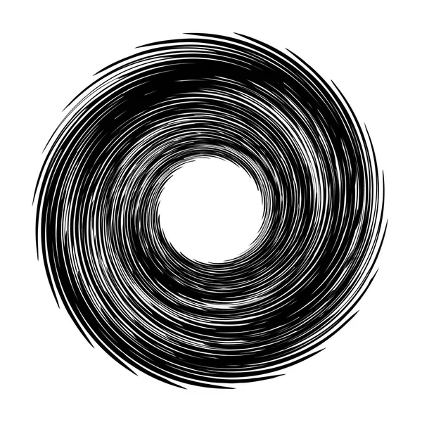 Geometrische radiale element. — Stockvector