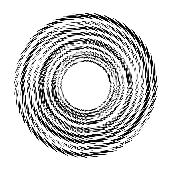 Geometrisches radiales Element. — Stockvektor