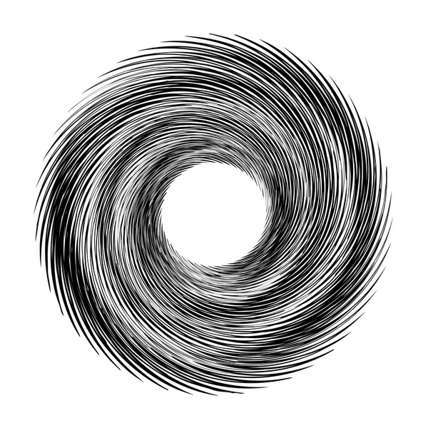 Geometrische radiale element. — Stockvector