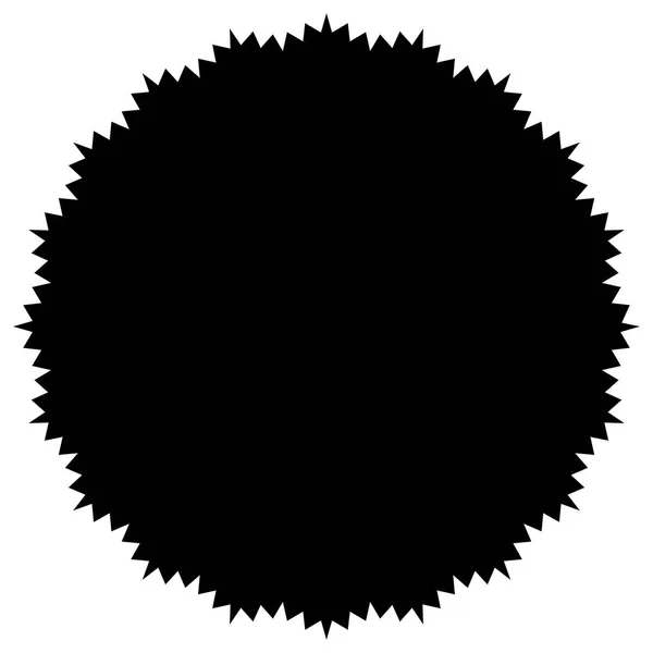 Élément Abstrait Concentrique Radial Sur Fond Blanc — Image vectorielle