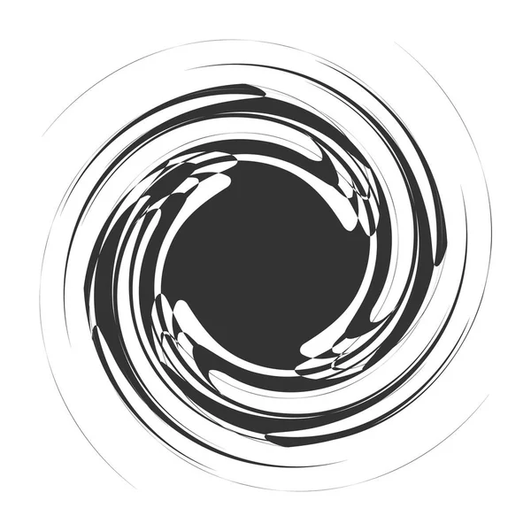 Κυκλικές Ακτινική Αφηρημένο Στοιχείο Λευκό Φόντο — Διανυσματικό Αρχείο