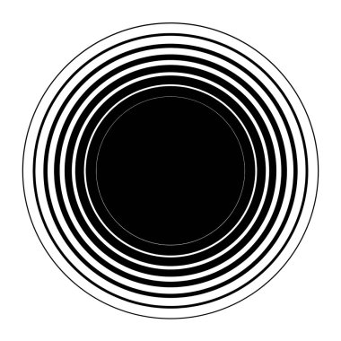 Noktalı resim öğesi. Yarım tonlu desen, vektör çizim ile soyut geometrik grafik