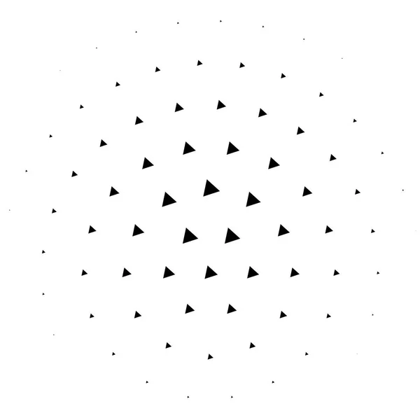 Polotónování Prvek Abstraktní Geometrické Grafiky Polotónovým Vzorem Vektorové Ilustrace — Stockový vektor