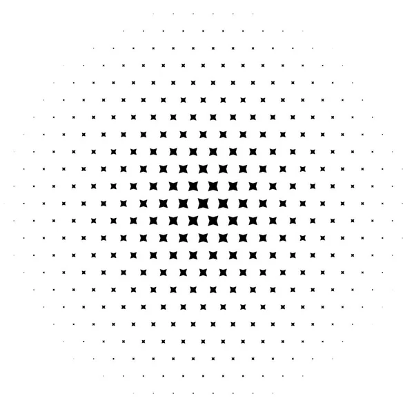 Meio Tom Gráfico Geométrico Abstrato Com Padrão Meio Tom Ilustração —  Vetores de Stock