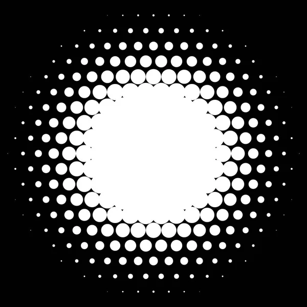 Елемент Напівтону Анотація Геометричної Графіки Напівтоновим Візерунком Векторні Ілюстрації — стоковий вектор