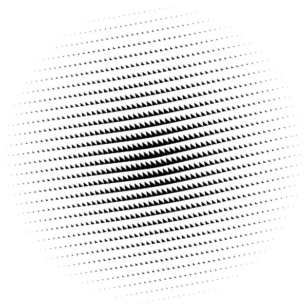 Elemento Medio Tono Gráfico Geométrico Abstracto Con Patrón Medio Tono — Vector de stock